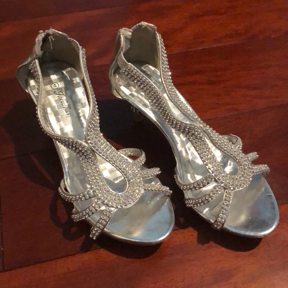 Kids Bedazzled heels
